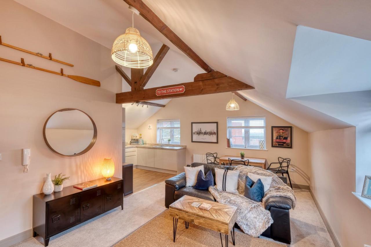 The Station Loft City Centre 1-Bed Apartment Worcester Kültér fotó